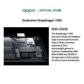 OPPO Reno5 5G Smartphone (8GB+128GB) - Starry Black - Image 3