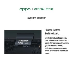 OPPO A16 Smartphone (3GB+32GB) - Crystal Black - Image 4