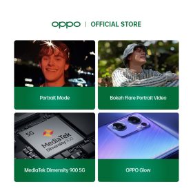OPPO Reno7 5G Smartphone (8GB+256GB) - Startrails Blue - Image 5