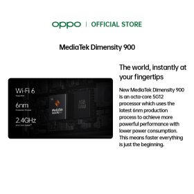 OPPO Reno6 5G Smartphone (8GB+128GB) - Stellar Black - Image 3