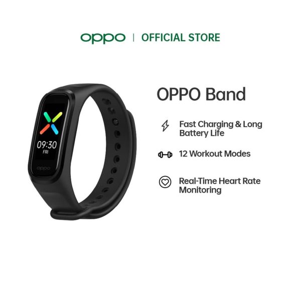 OPPO Band (12 Workout Modes) - Black