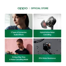 OPPO Enco Q1 - Midnight Black - Image 3