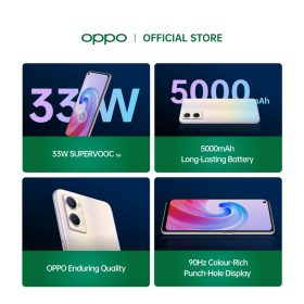 OPPO A96 Smartphone (8GB+ 256GB) - Starry Black - Image 5