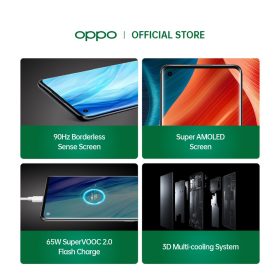 OPPO Reno5 5G Smartphone (8GB+128GB) - Starry Black - Image 5