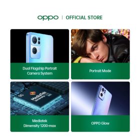 OPPO Reno7 Pro 5G Smartphone (12GB+256GB) - Startrails Blue - Image 5