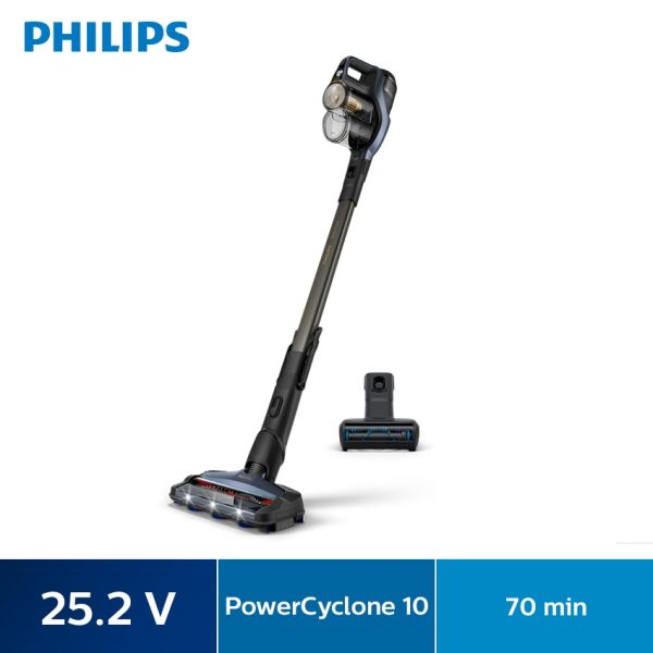 PHILIPS Cordless Stick Vacuum Cleaner 8000 Series XC8043/01| XC8043