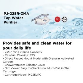 Panasonic PJ-225R WATER PURIFIER (2.2L/MINS)PJ-225R-ZMA PJ-225R-ZMA Granular Activated Carbon - Image 4