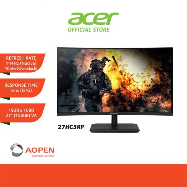 ACER Aopen 27HC5RP FreeSync Gaming Monitor (27")
