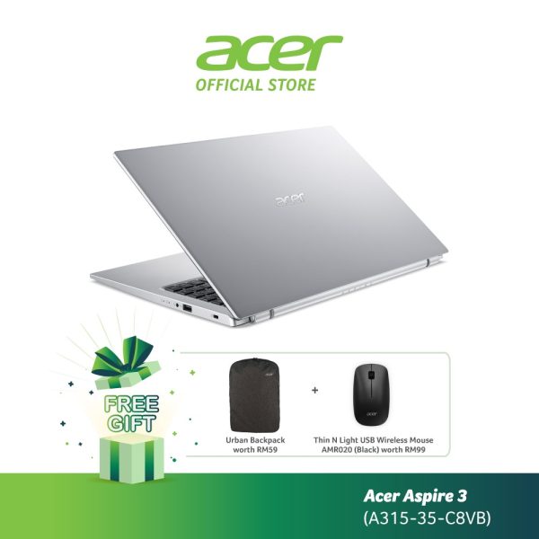 ACER Aspire 3 Intel Celeron N4500 Laptop - A315-35-C8VB