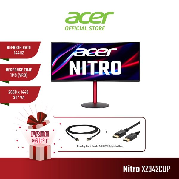 ACER Nitro XZ342CUP Monitor (34")