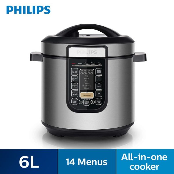 PHILIPS 6L All-In-One Cooker (Viva Collection) HD2137/62 | HD2137