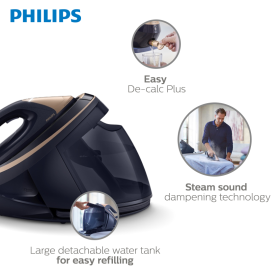 Philips Steam Generator Iron 9000 Series [Free Board & Laundry Bag] PSG9050 | PSG9050/26 - Image 3