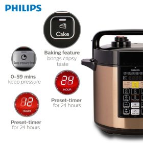 Philips Computerized Electric Pressure Cooker HD2139 | HD2139/60 - Image 6