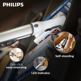 Philips Cordless Stick Vacuum Cleaner 4000 Series (XC4201 | XC4201/01) - Image 4