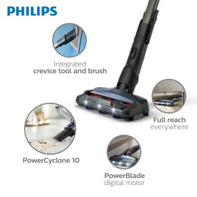 PHILIPS Cordless Stick Vacuum Cleaner 8000 Series XC8043/01| XC8043 - Image 3