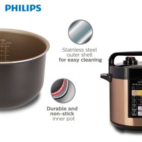 Philips Computerized Electric Pressure Cooker HD2139 | HD2139/60 - Image 4