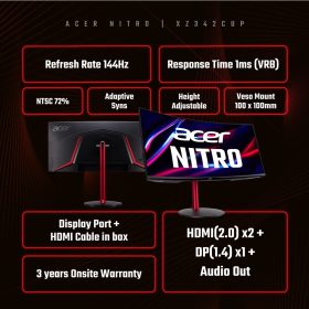 ACER Nitro XZ342CUP Monitor (34") - Image 7