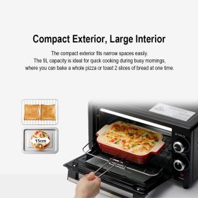 Panasonic NT-H900 Compact Toaster Oven (9L) NT-H900KSK - Image 5