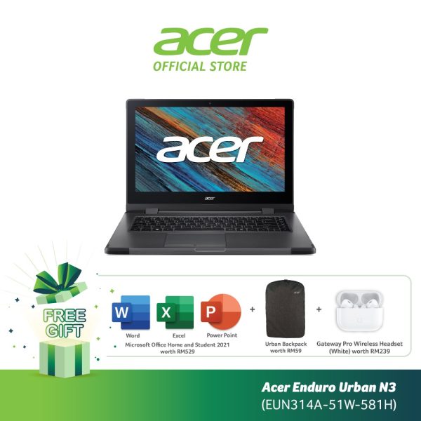 ACER Enduro Urban Intel 11th Gen Core™ i5 Laptop - EUN314A-51W-581H