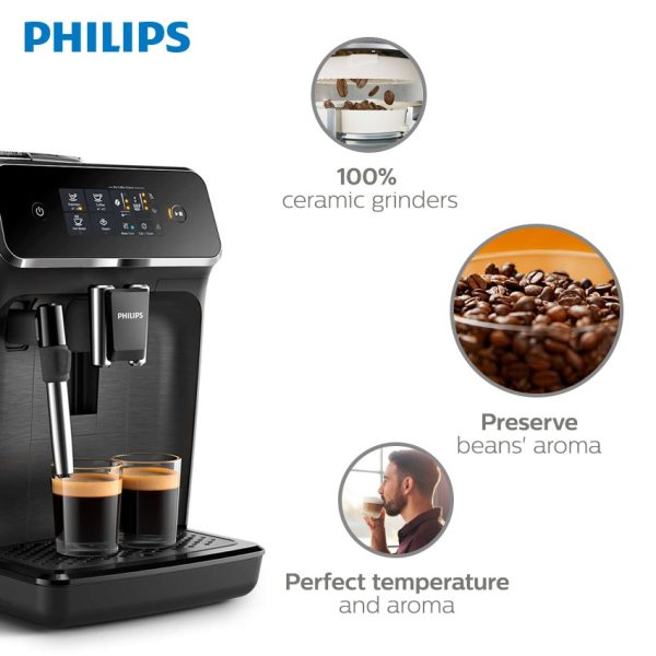 Philips Series 2200 Fully Automatic Espresso Coffee Machine (EP2220 | EP2220/10)