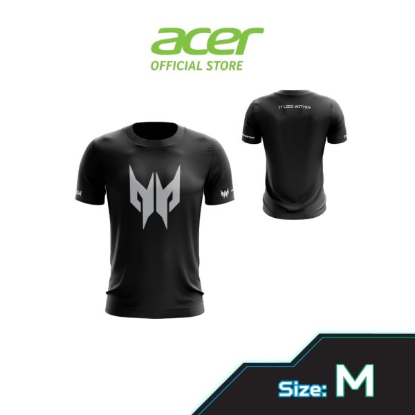 ACER Predator Reflective T-Shirt - Black