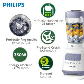 Philips ProBlend Crush Technology Blender HR2221 | HR2221/01 - Image 3
