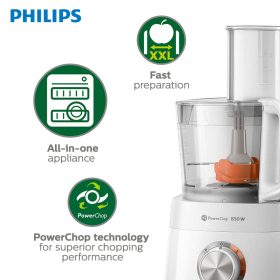 Philips Viva Collection Compact Food Processor HR7520 | HR7520/01 - Image 5