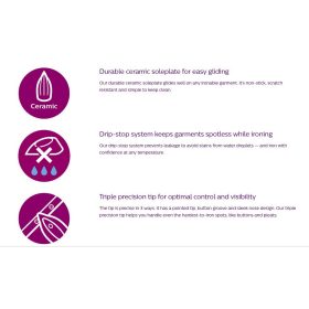 Philips 3000 Series Steam Iron (2300W) DST3020 | DST3020/36 - Image 6