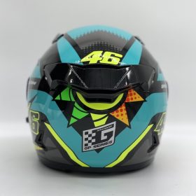 GRACSHAW Gennex G535 GP46 Valentino Rossi Helmet - Image 3