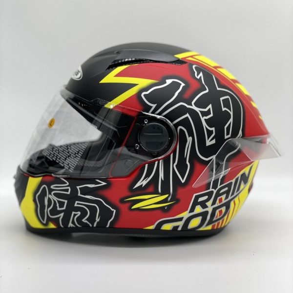 ZEUS GJ-811 AL31 Fullface Helmet - Matte Red