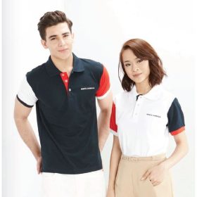NORTH HARBOUR Superior Retail Fit Murphy Polo NHB2300 - Navy / White-Red - Image 4