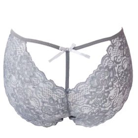 Sexy Lace Panties for Women Underwear Breathable Female Panty Hollow Transparent Briefs Ladies Lingerie SZ046 - Pink - Image 6