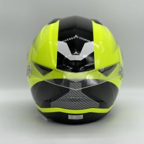 ZEUS GJ-811 AL6 Fullface Helmet - Yellow - Image 3