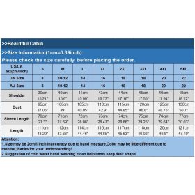 Women Casual Side Pockets Vintage 3/4 Sleeve Elastic Waist Wide Leg Sets Linen Sets SZ281 - Green - Image 6