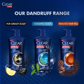 CLEAR MEN Shampoo Deep Cleanse Anti-Dandruff 650ml - Image 4