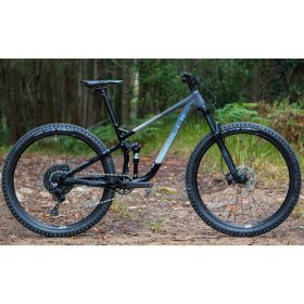 MARIN Rift Zone 1 29ER Dual Suspension Mountain Bike (2022) - Gloss Grey - Image 3