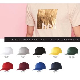 North Harbour Unisex Baseball Cap NHC1100 - Royal - Image 4