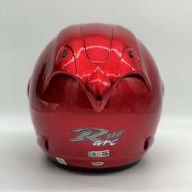 ARC Ritz Plain Helmet - Burgundy Red - Image 3