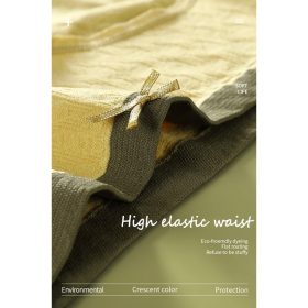 Women Panties Mid Waist Cotton Antibacterial Crotch Japanese Seamless Breathable Cotton Crotch Ladies Panties SZ215 - Blue - Image 6