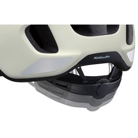 KABUTO Canvas Urban Cycling Helmet for Commuting and City Biking - Matte White - Image 6