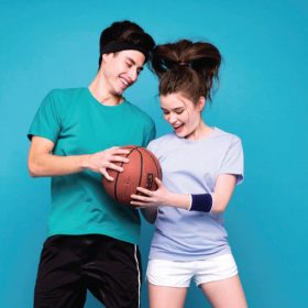 CROSSRUNNER Unisex Performance Sportswear Round Neck Plain Jersey T-Shirt Training Tee - Multi Color CRR3600 Group F - Lime - Image 3