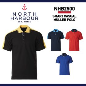 NORTH HARBOUR Muller Polo Tee NHB2500 - Royal - Image 2