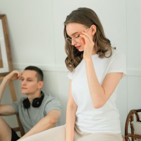 GILDAN Premium Cotton Ladies T-Shirt 76000L Best Women Ladies Side-Seamed Comfortable Plain Round Neck T-Shirt 76000L - Light Pink - Image 4