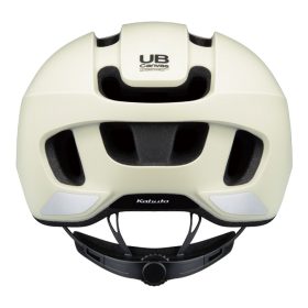KABUTO Canvas Urban Cycling Helmet for Commuting and City Biking - Matte White - Image 3