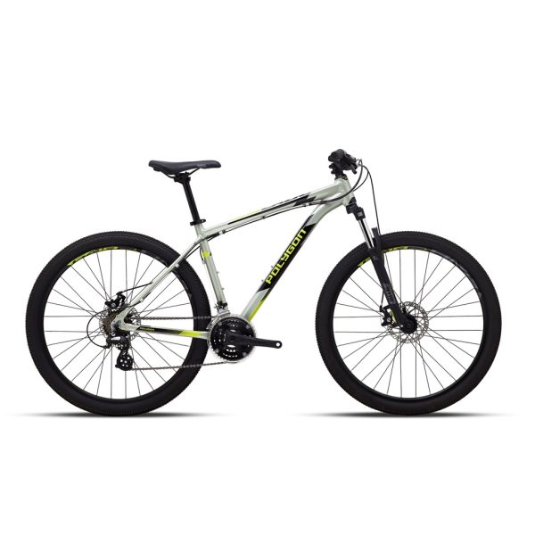 POLYGON Cascade 3 BA 27.5 Hardtail Mountain Bike (2022) - Silver