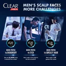 CLEAR MEN Shampoo Cool Sport Menthol Anti-Dandruff 650ml - Image 6