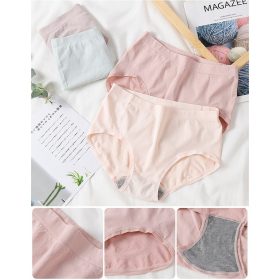 Antibacterial Underwear Women Seamless Ladies Underwear Traceless Antibacterial Graphene Pants SZ085 - 4 PCS With Box - Image 10