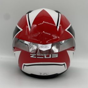 ZEUS GJ-811 AL51 Fullface Helmet - Red - Image 3