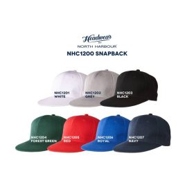 North Harbour Unisex Baseball Cap NHC1100 - Royal - Image 3