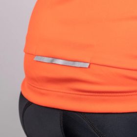 BELLWETHER Sol-Air UPF40 Long Sleeve Cycling Jersey - Orange - Image 5